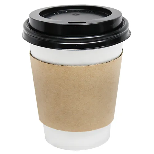 8oz Traditional Cup Jackets - Kraft - 1,000 ct