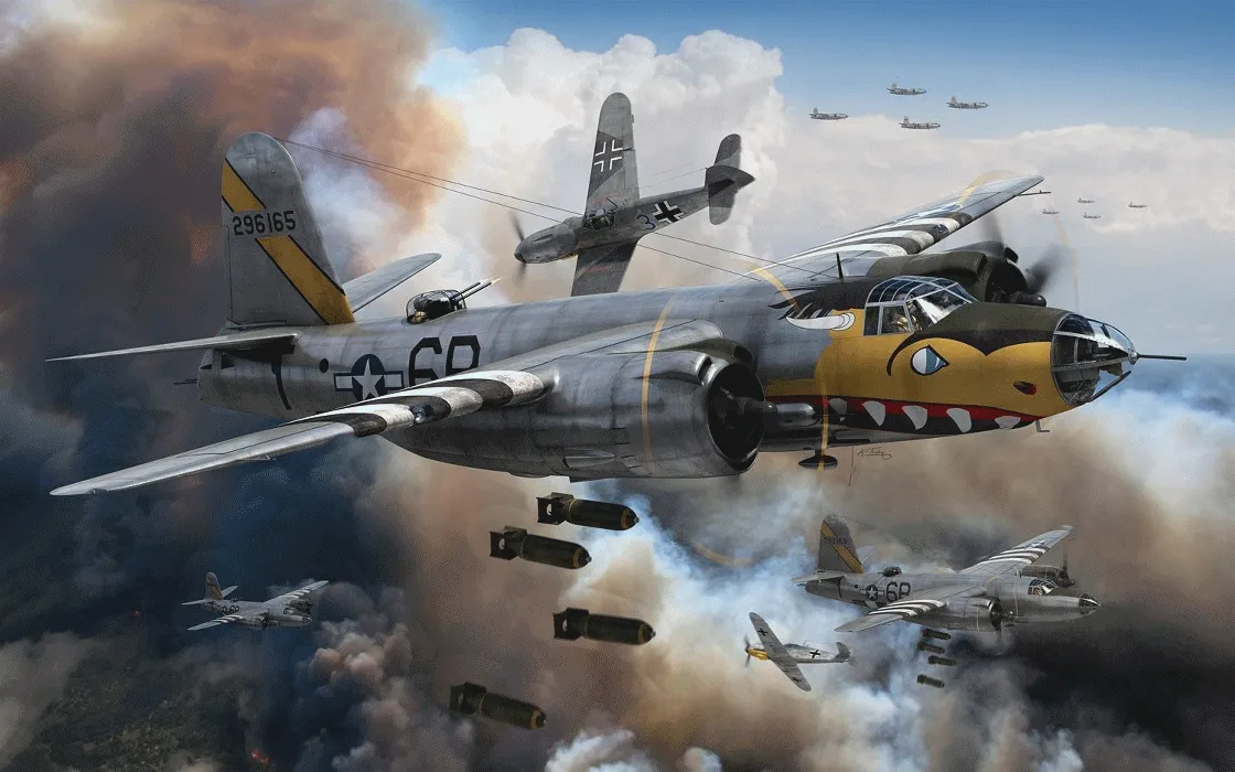 Airfix Aircraft 1/72 Martin B26C Marauder WWII Bomber Kit