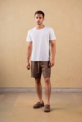 Azure Shorts - Brown - Hemp Tencel