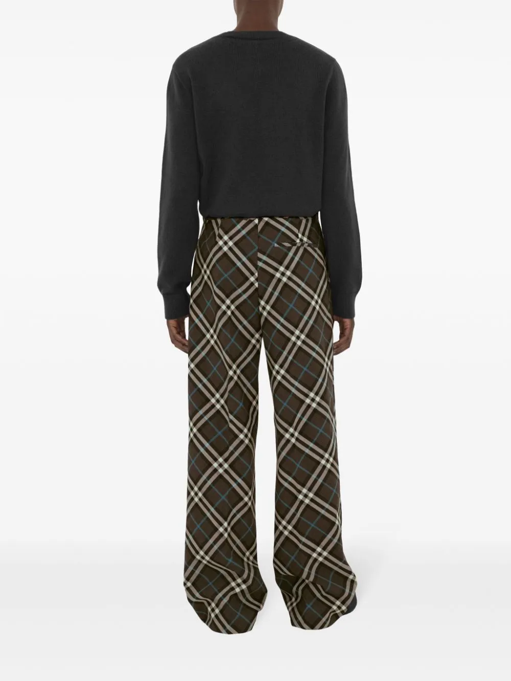BURBERRY - Men Check Jogging Pants