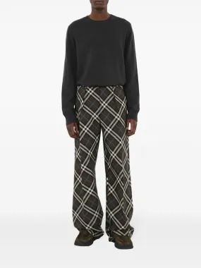 BURBERRY - Men Check Jogging Pants