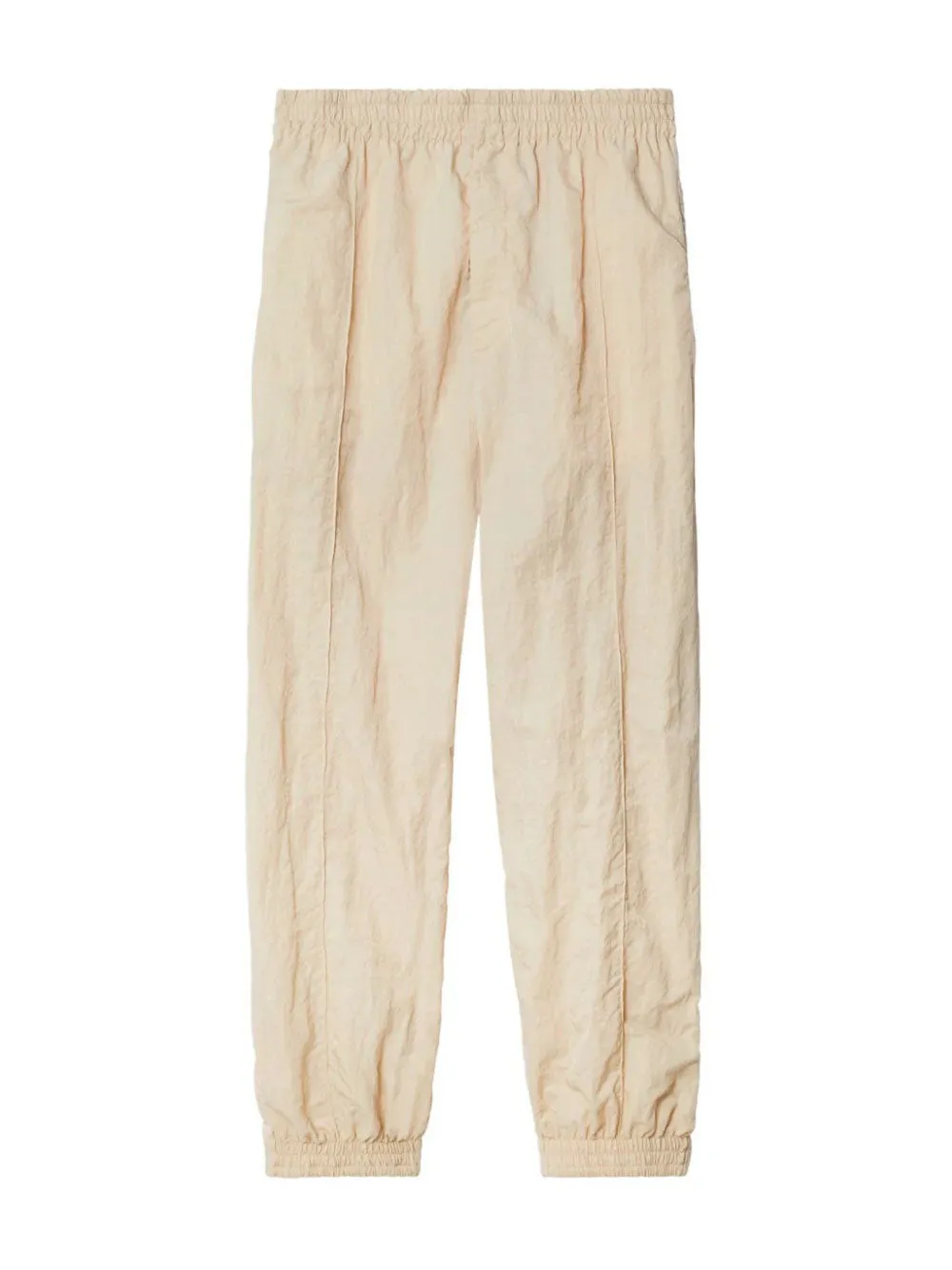 Crinkled jogging pants