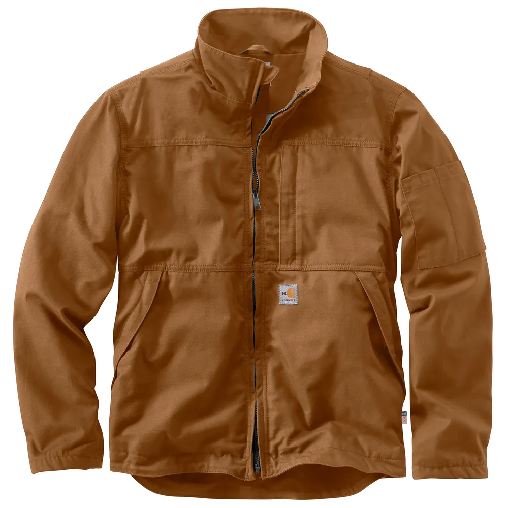 FR QUICK DUCK FULL SWING JACKET - 211-Carhartt Brown | Carhartt 102179