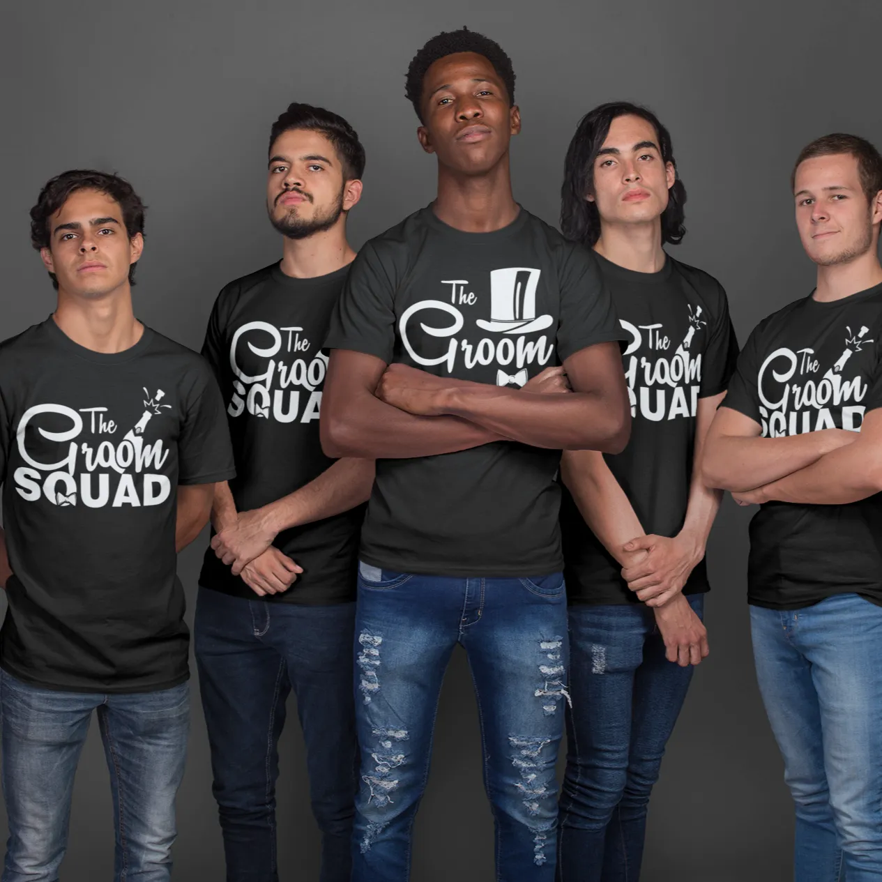 Groom and Groom Squad Shirts