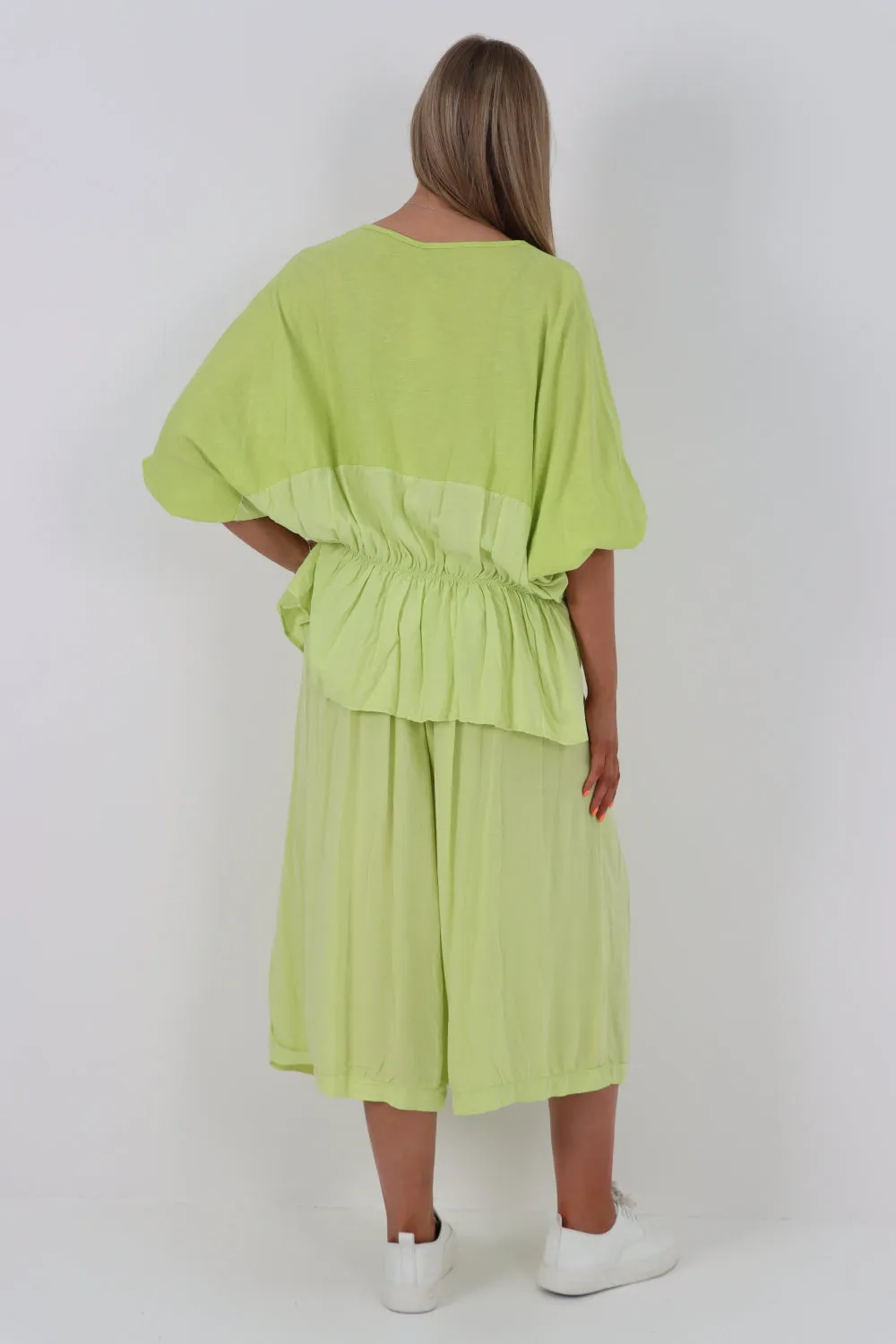 Italian Top and Culottes Co Ord Set
