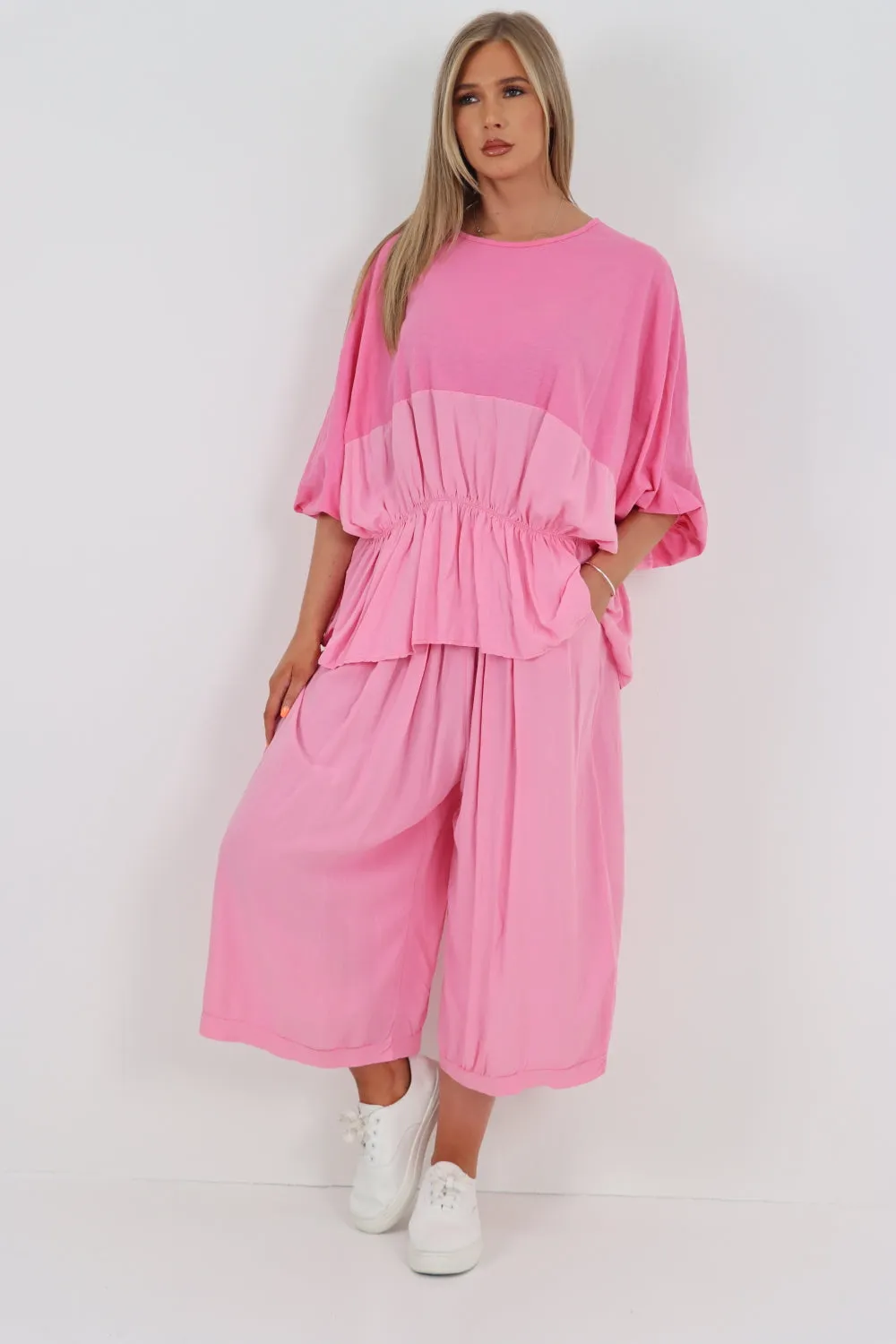 Italian Top and Culottes Co Ord Set