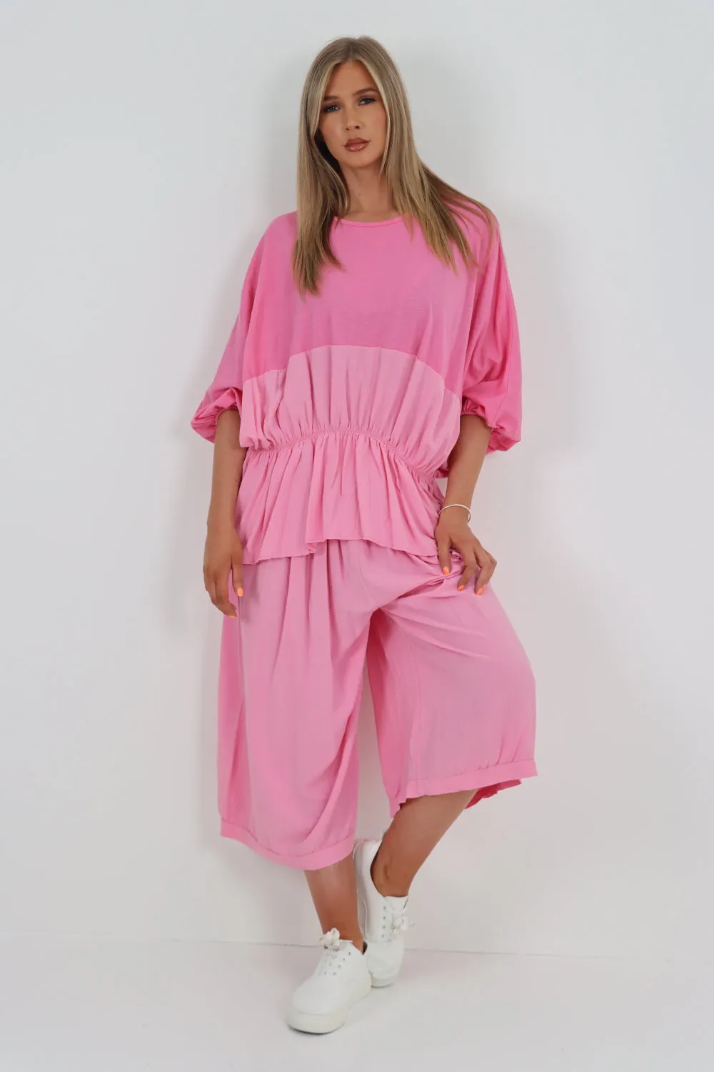 Italian Top and Culottes Co Ord Set