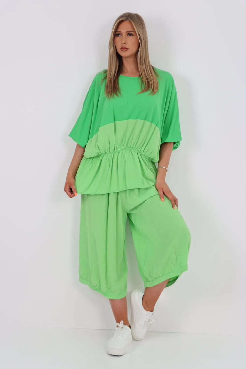 Italian Top and Culottes Co Ord Set