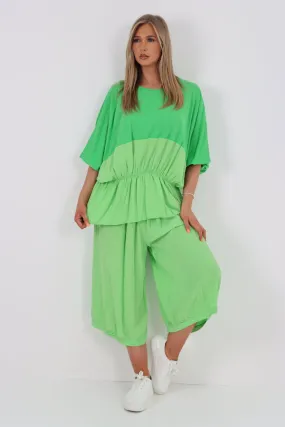 Italian Top and Culottes Co Ord Set