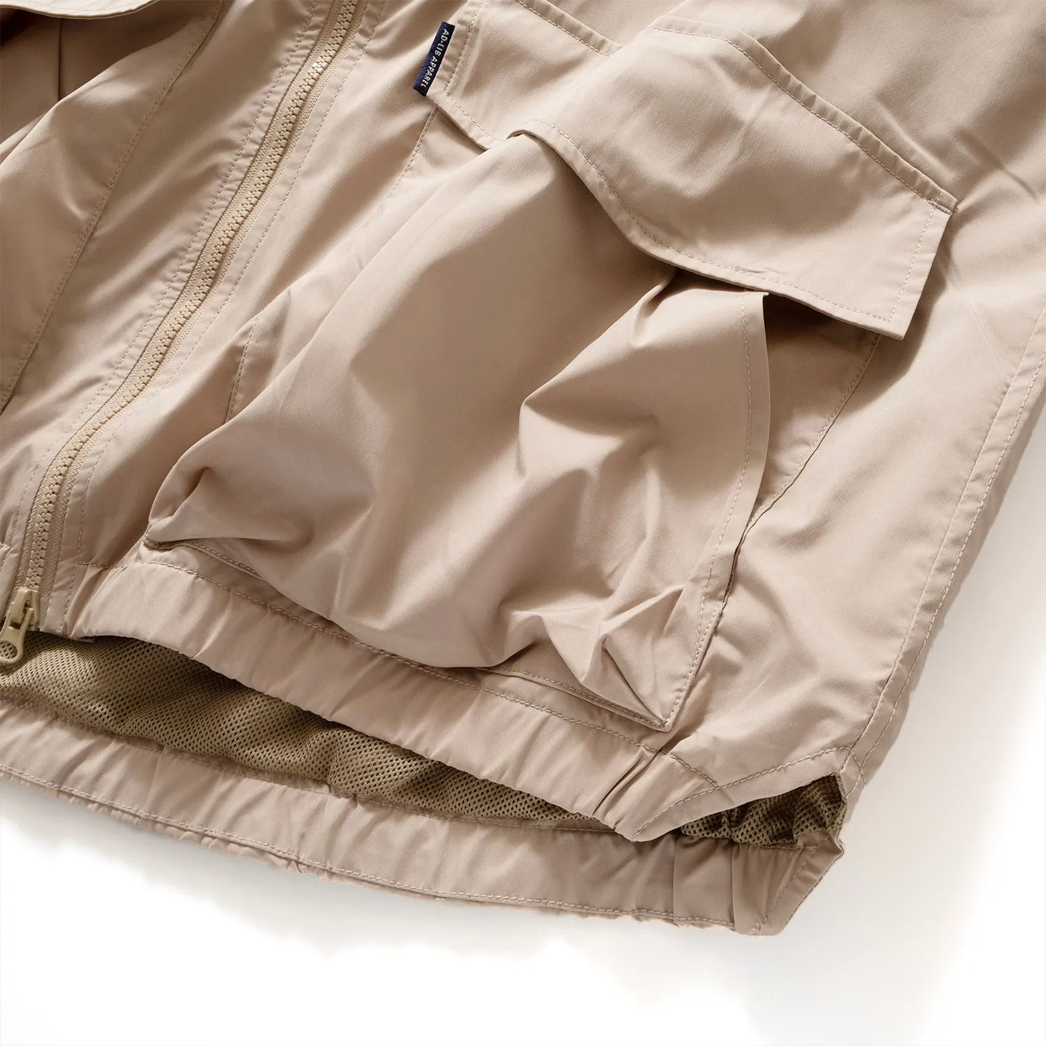 (JK320) Detachable Face Mask Mountain Parka