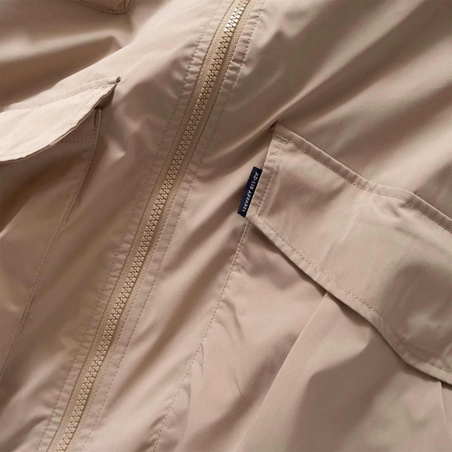 (JK320) Detachable Face Mask Mountain Parka