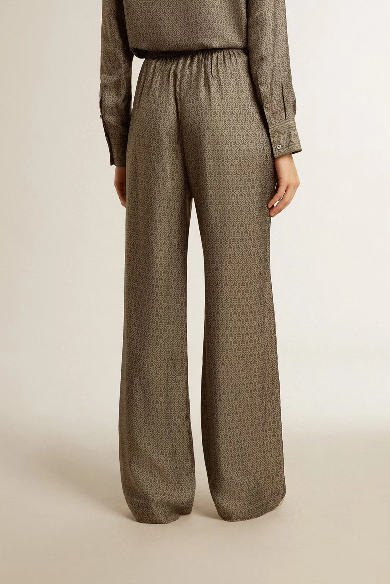 JOURNEY W'S JOGGING PANTS TWILL ALLOVER PRINT
