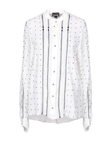 Just Cavalli Women Shirt White 8 UK