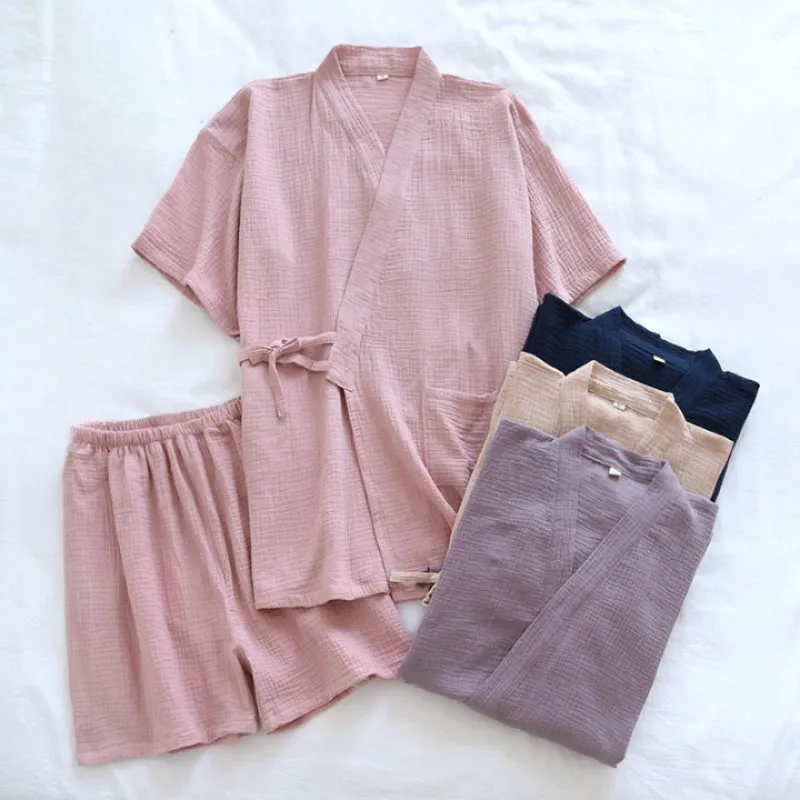 Kimono Short Sleeve Pajamas