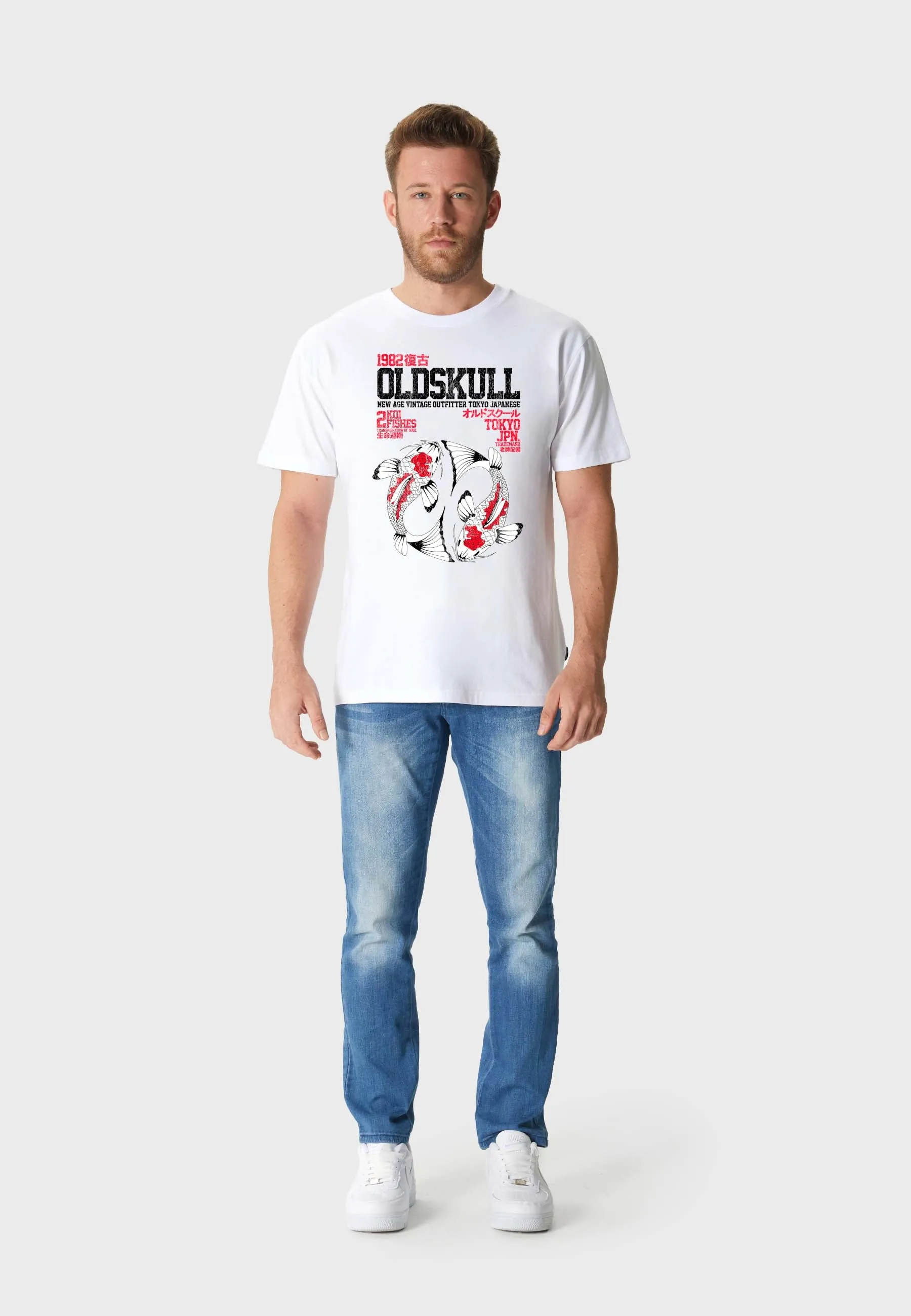 Koi Team T-Shirt White