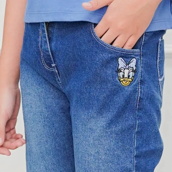 Maxi Culottes/ Kulot Panjang Denim Anak Perempuan/ Daisy Girls Day Out