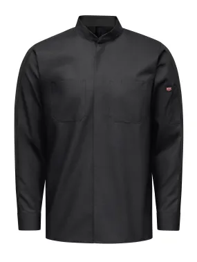 Men's Long Sleeve Pro  Work Shirt with OilBlok and Mimix SX36 - Black