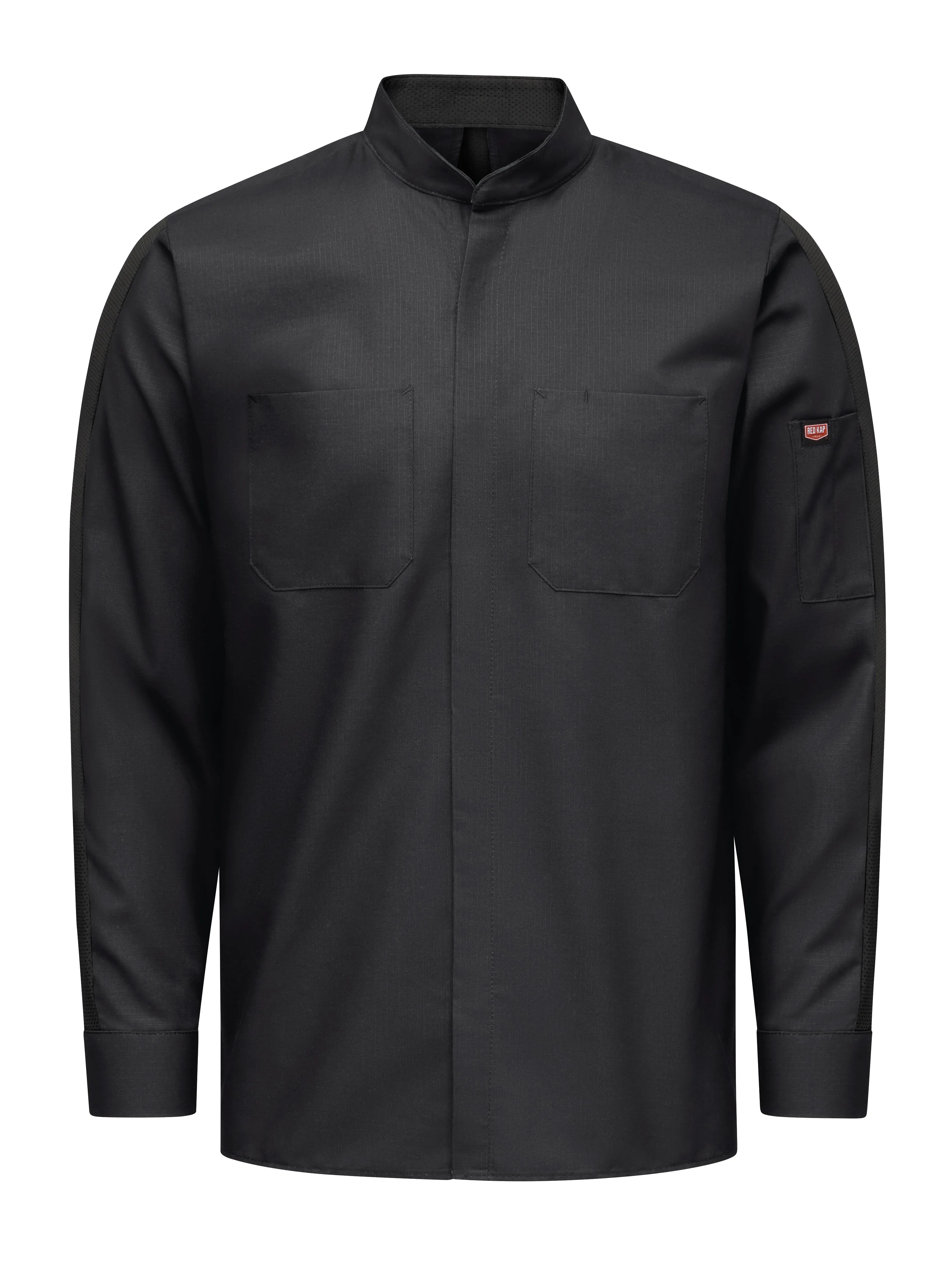 Men's Long Sleeve Pro  Work Shirt with OilBlok and Mimix SX36 - Black