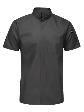 Men's Short Sleeve Pro  Work Shirt with OilBlok and Mimix SX46 - Charcoal