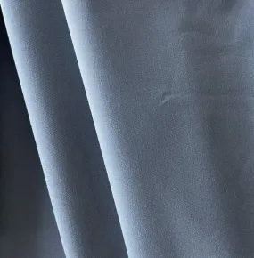 Mid-Weight Rain Cloud Grey Stretch Cotton Twill (Made in Japan)