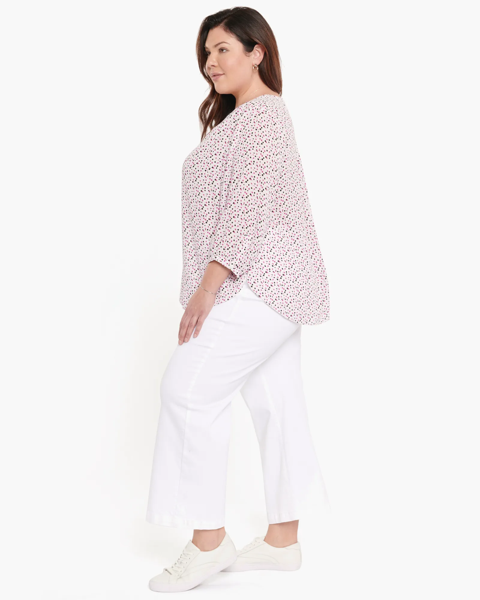 Pintuck Blouse | Charlie Dots
