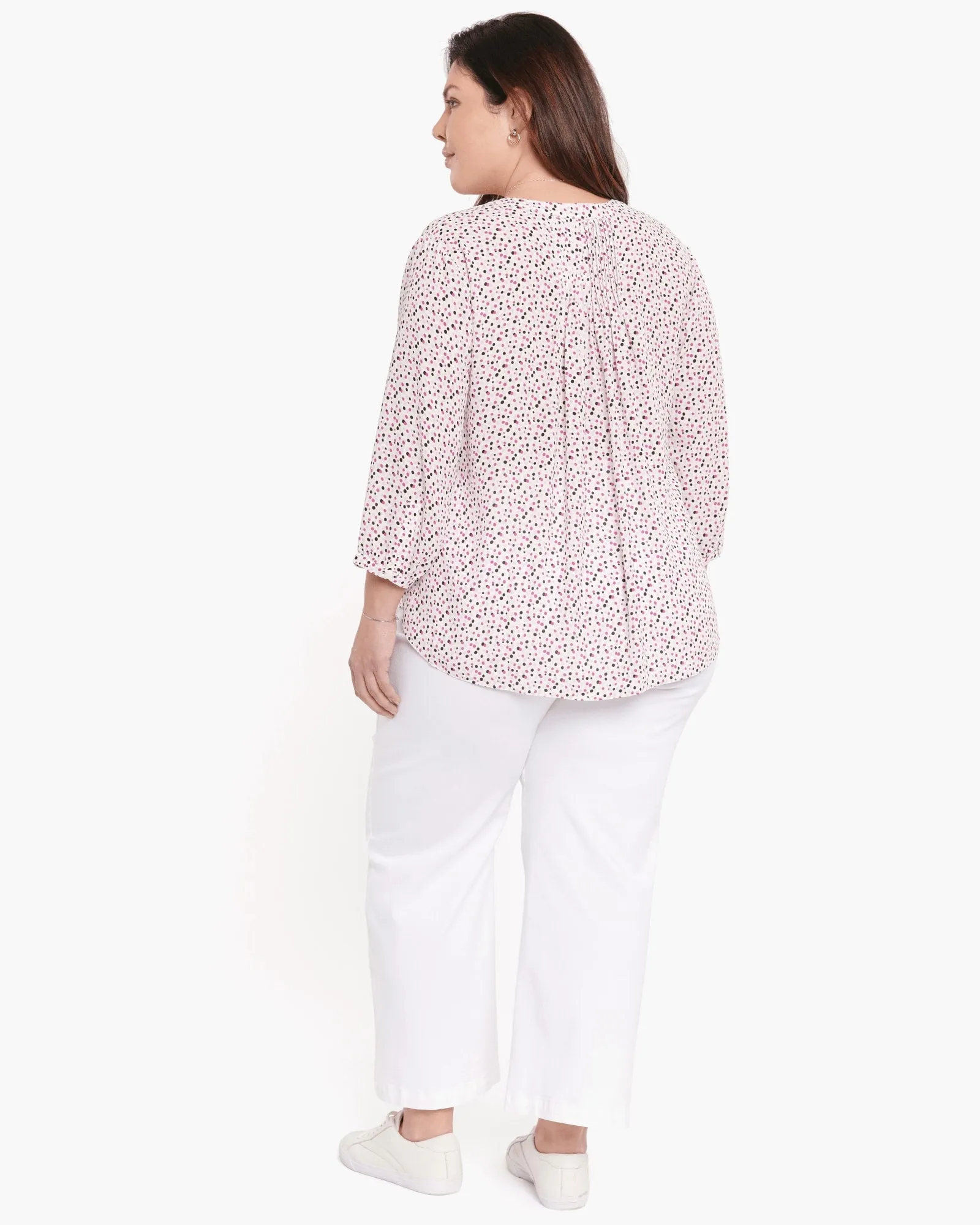 Pintuck Blouse | Charlie Dots