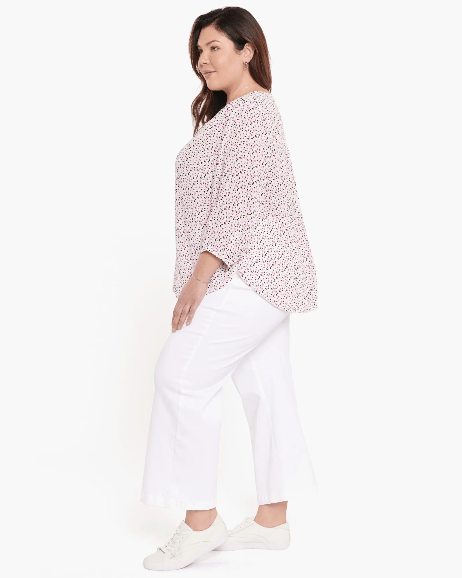 Pintuck Blouse | Charlie Dots