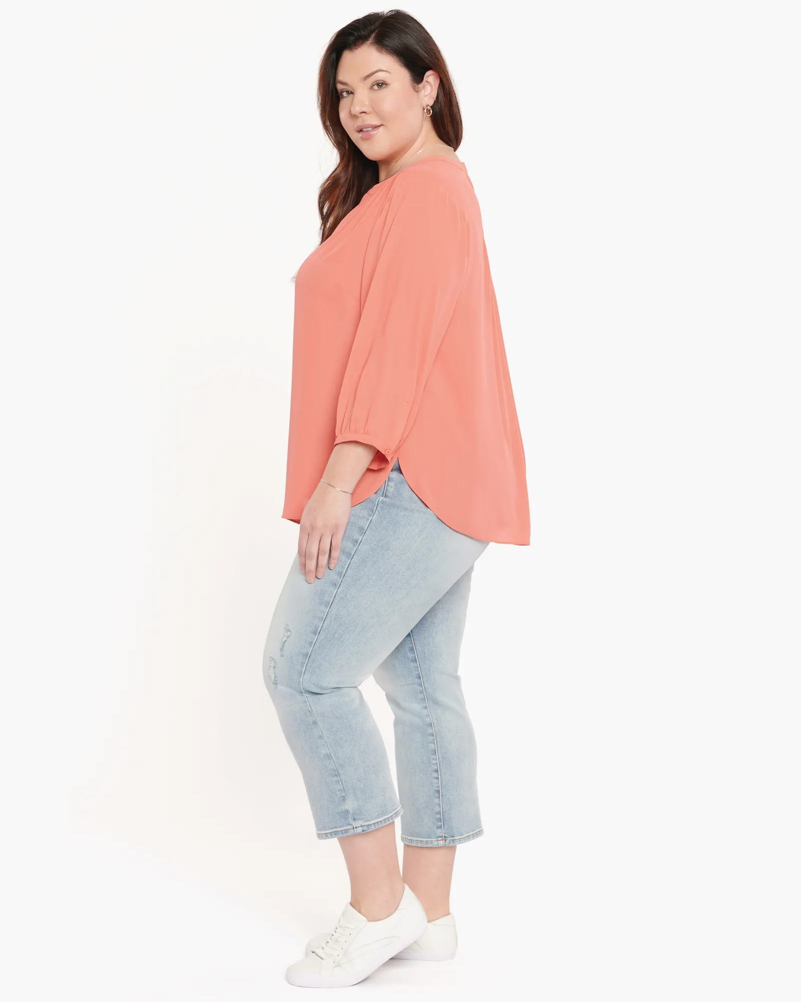Pintuck Blouse | Fruit Punch