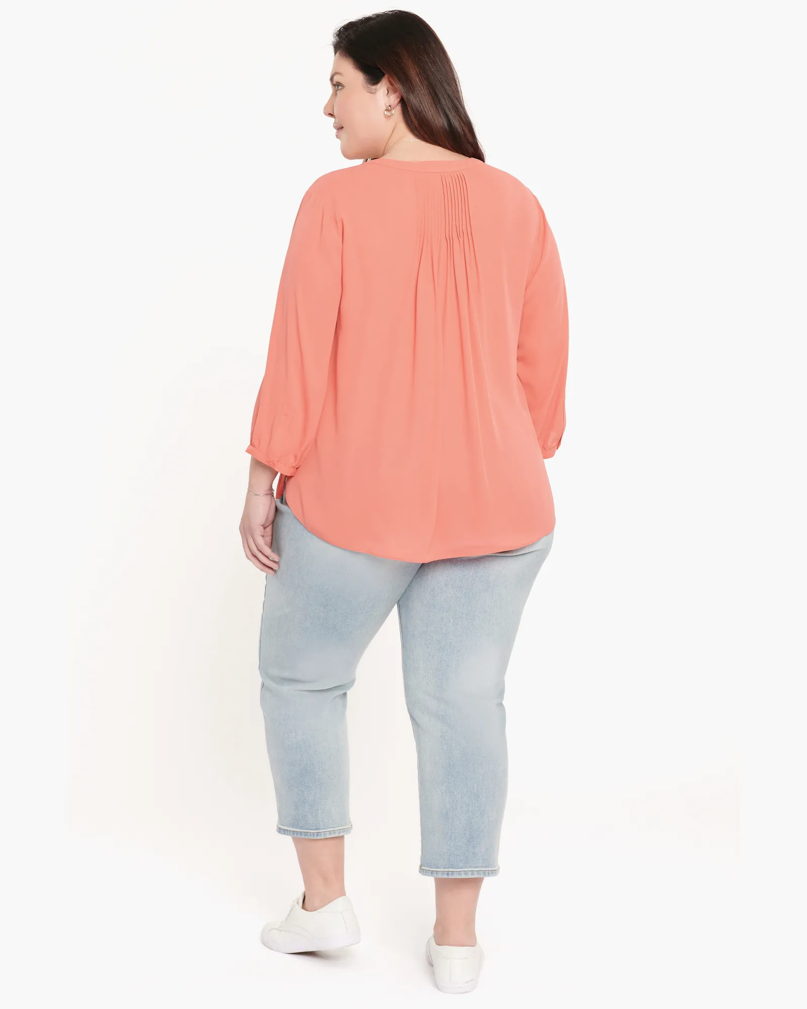 Pintuck Blouse | Fruit Punch