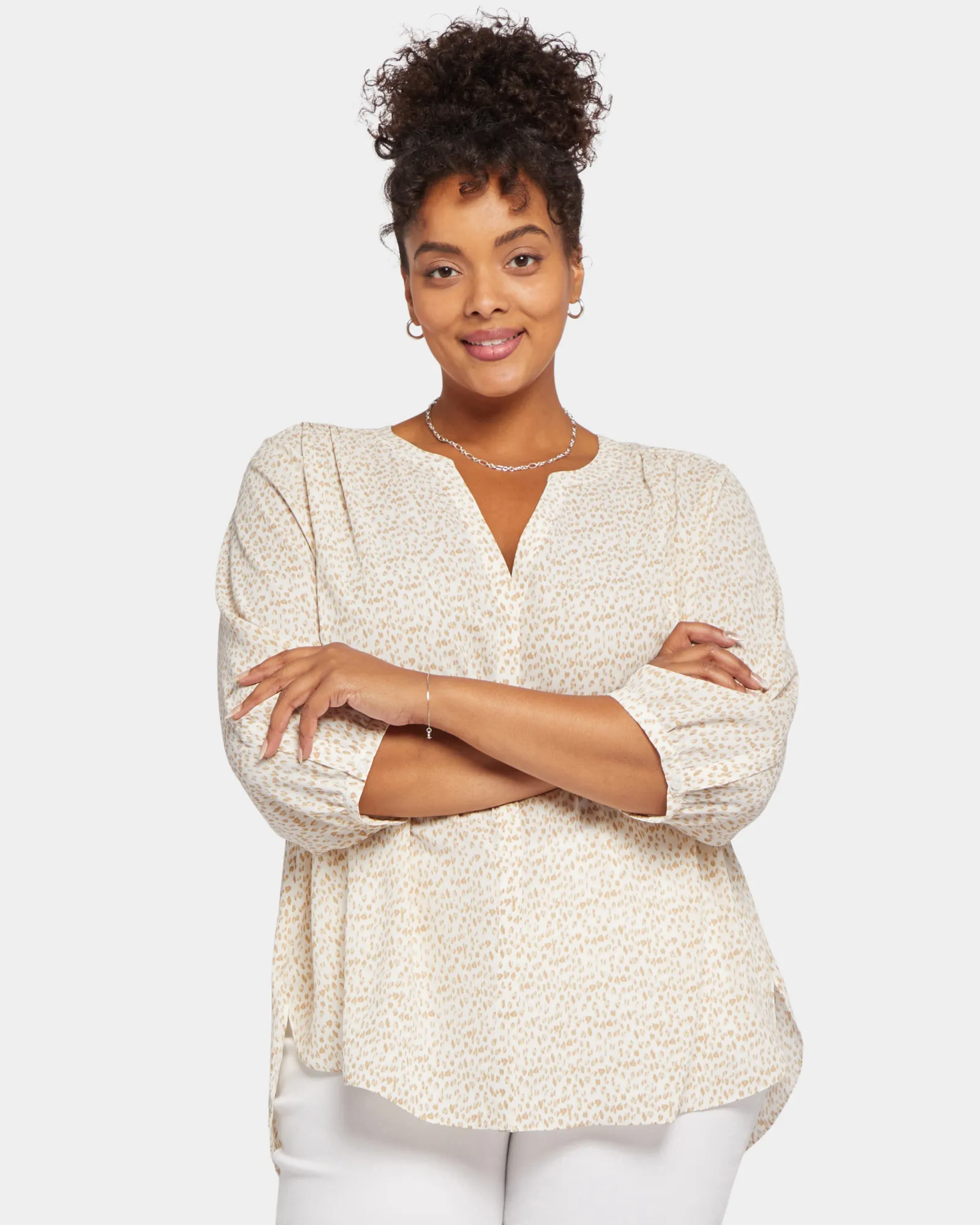 Pintuck Blouse | Joshua Dots