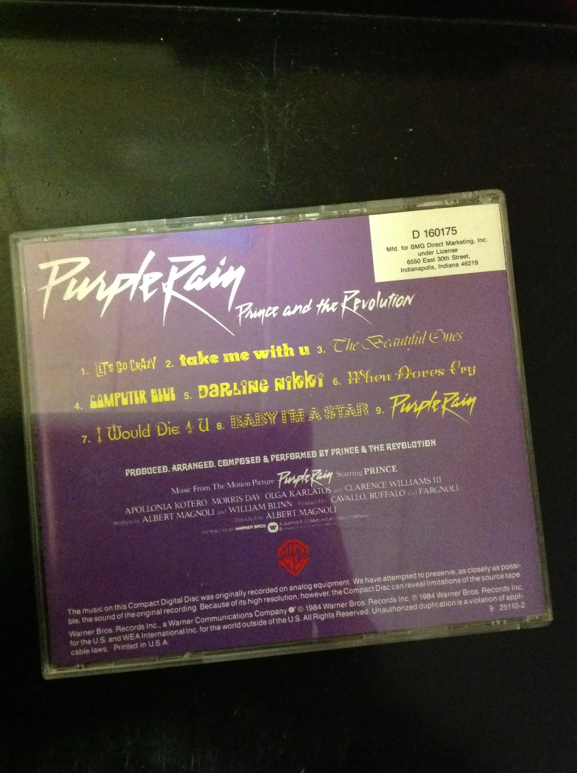Prince And The Revolution - Purple Rain *Single #68