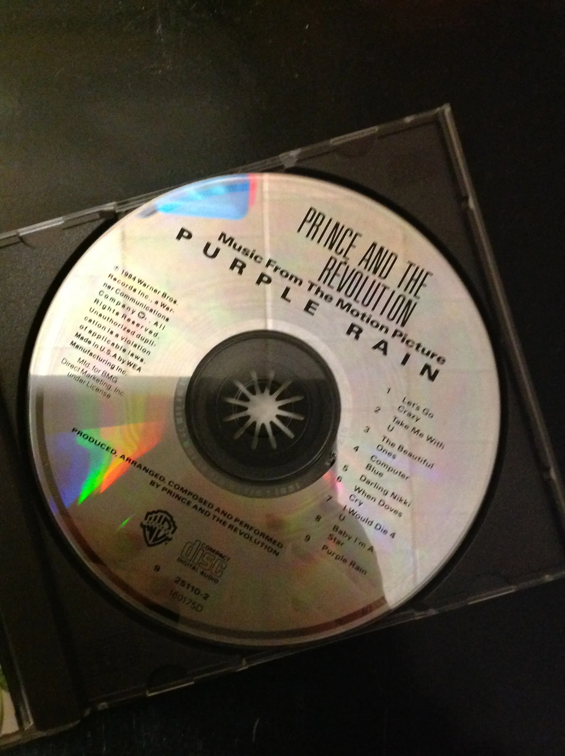 Prince And The Revolution - Purple Rain *Single #68