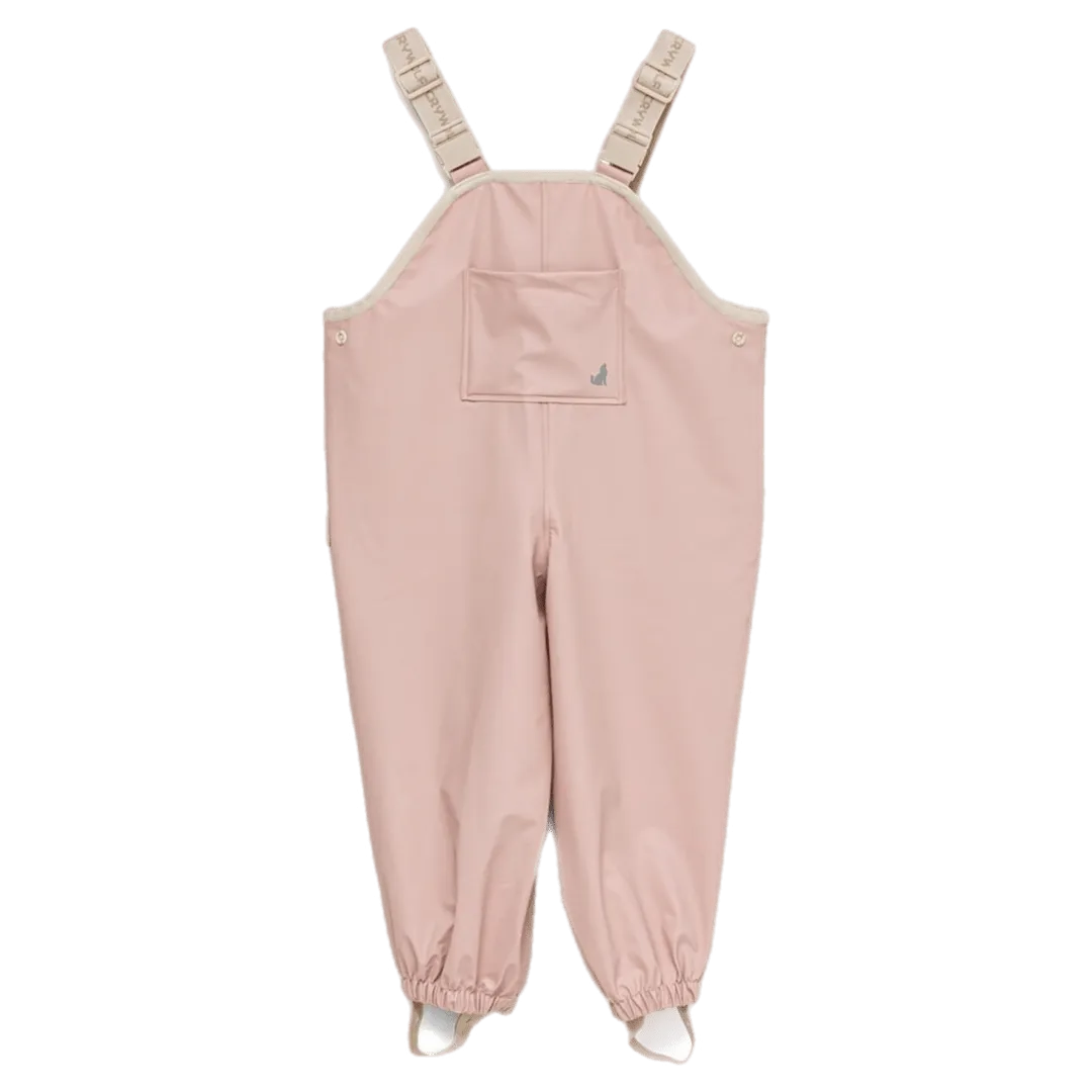 Rain Overalls - Dusty Pink