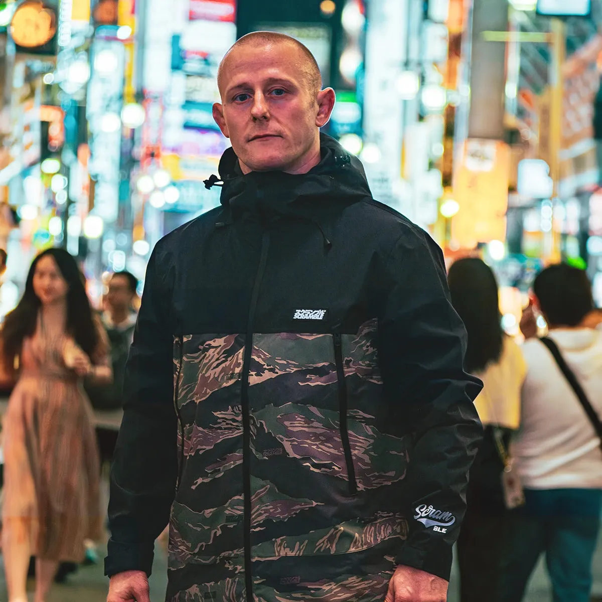 Scramble Ame Jacket Camo/Black