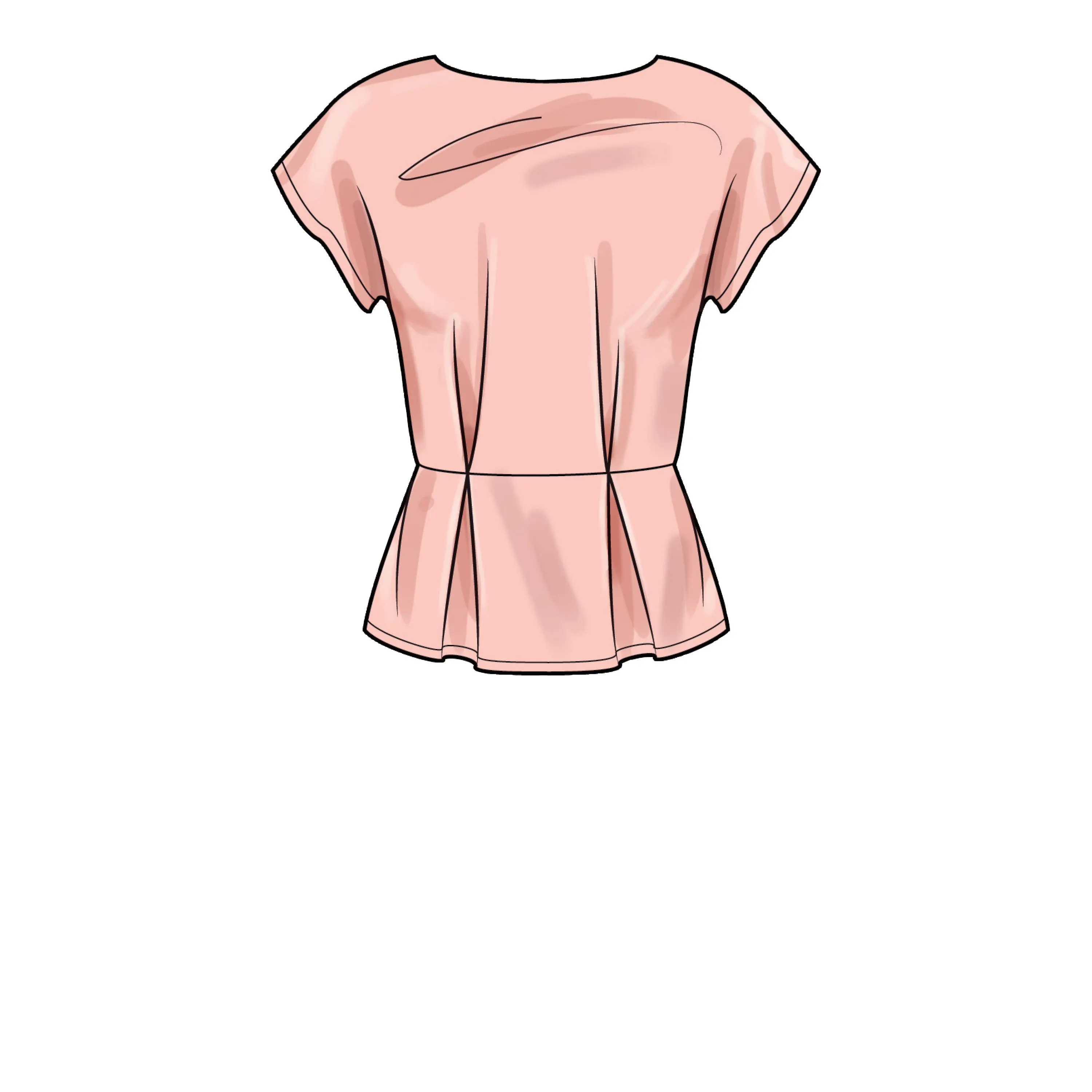 Simplicity Pattern S9470 Misses' Tops