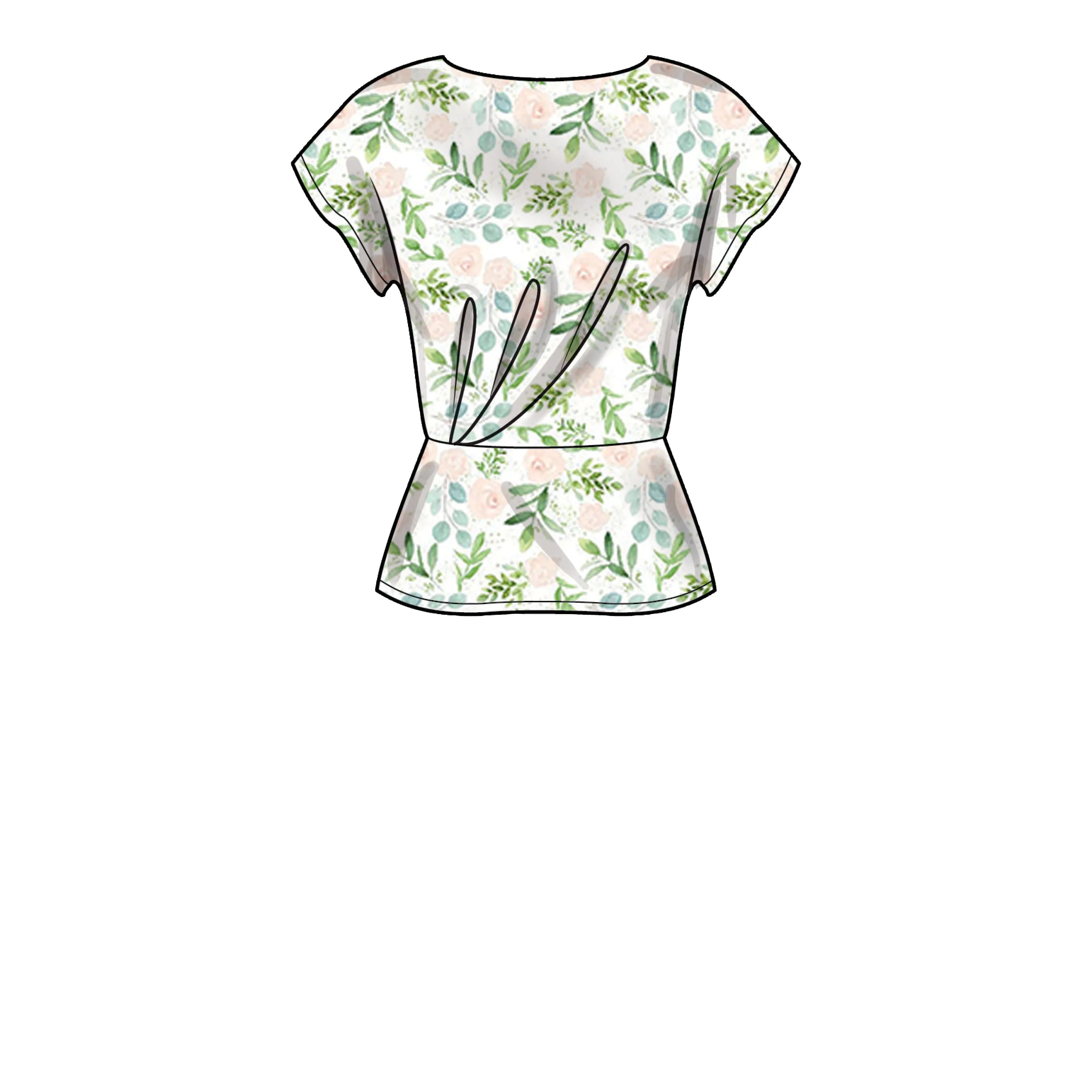 Simplicity Pattern S9470 Misses' Tops