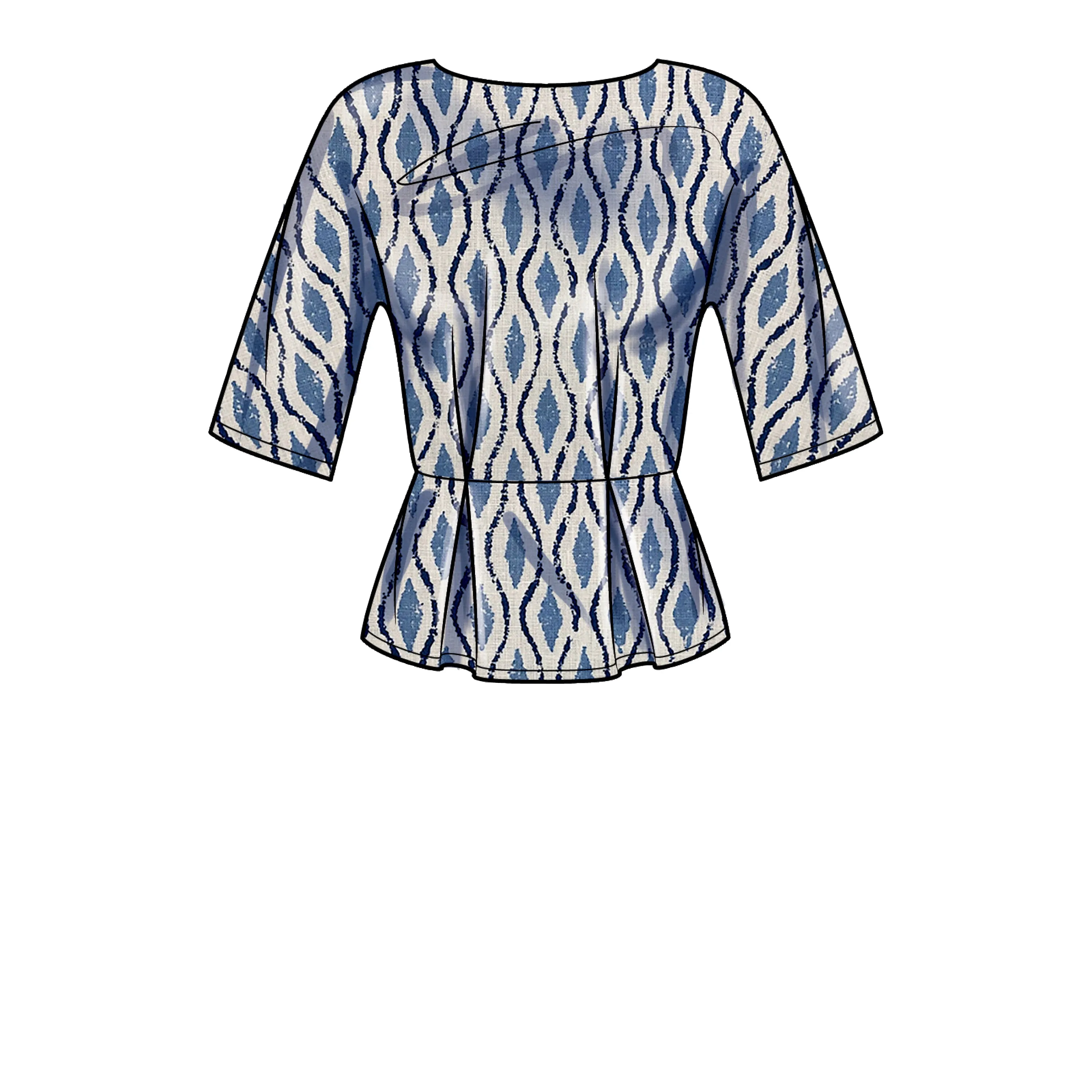 Simplicity Pattern S9470 Misses' Tops
